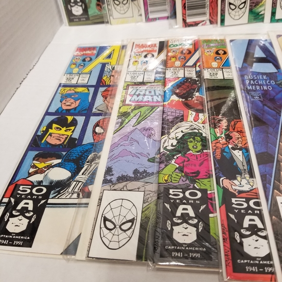 Huge lot 37 Marvel Copper Age Avengers Comic Books - Picture 13 of 16